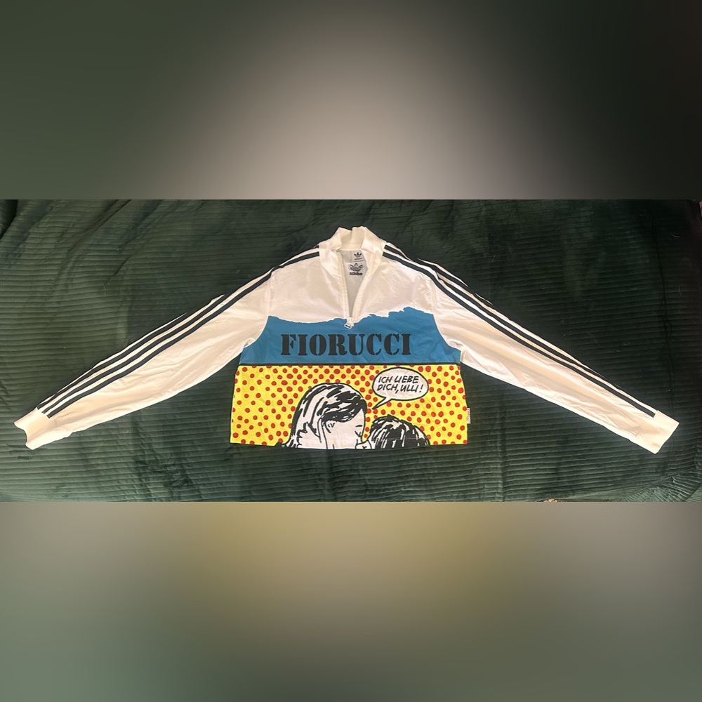 Adidas x Fiorucci collab top. Size Small